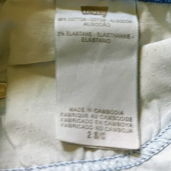 Levi's 531 Low Rise Skinny Jeans, Size 28 - Picture 5 of 8